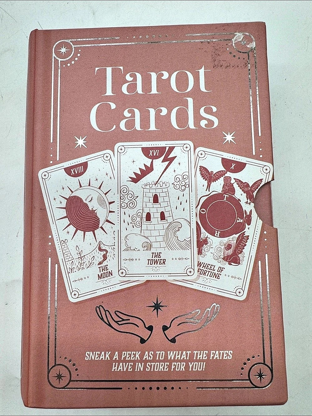 Professor Puzzle Tarot Cards with Instruction Booklet Pink